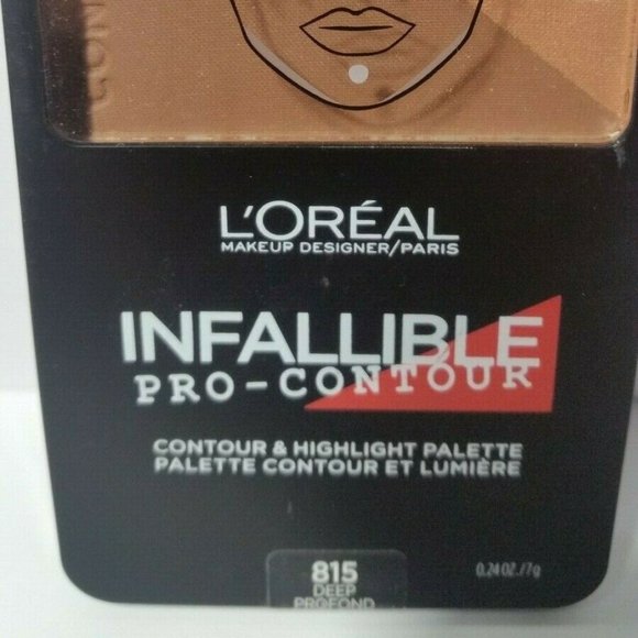 L'oreal Pro Contour Highlight Palette Deep #815 - Picture 3 of 6